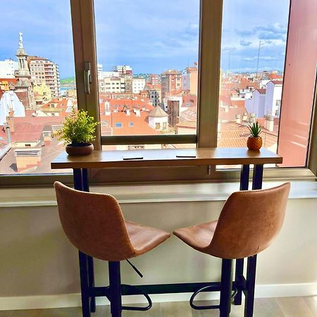 El Mirador Del Centro Appartement Gijón Buitenkant foto