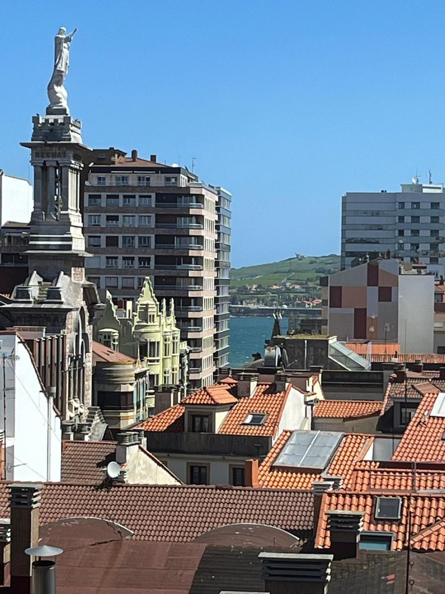 El Mirador Del Centro Appartement Gijón Buitenkant foto
