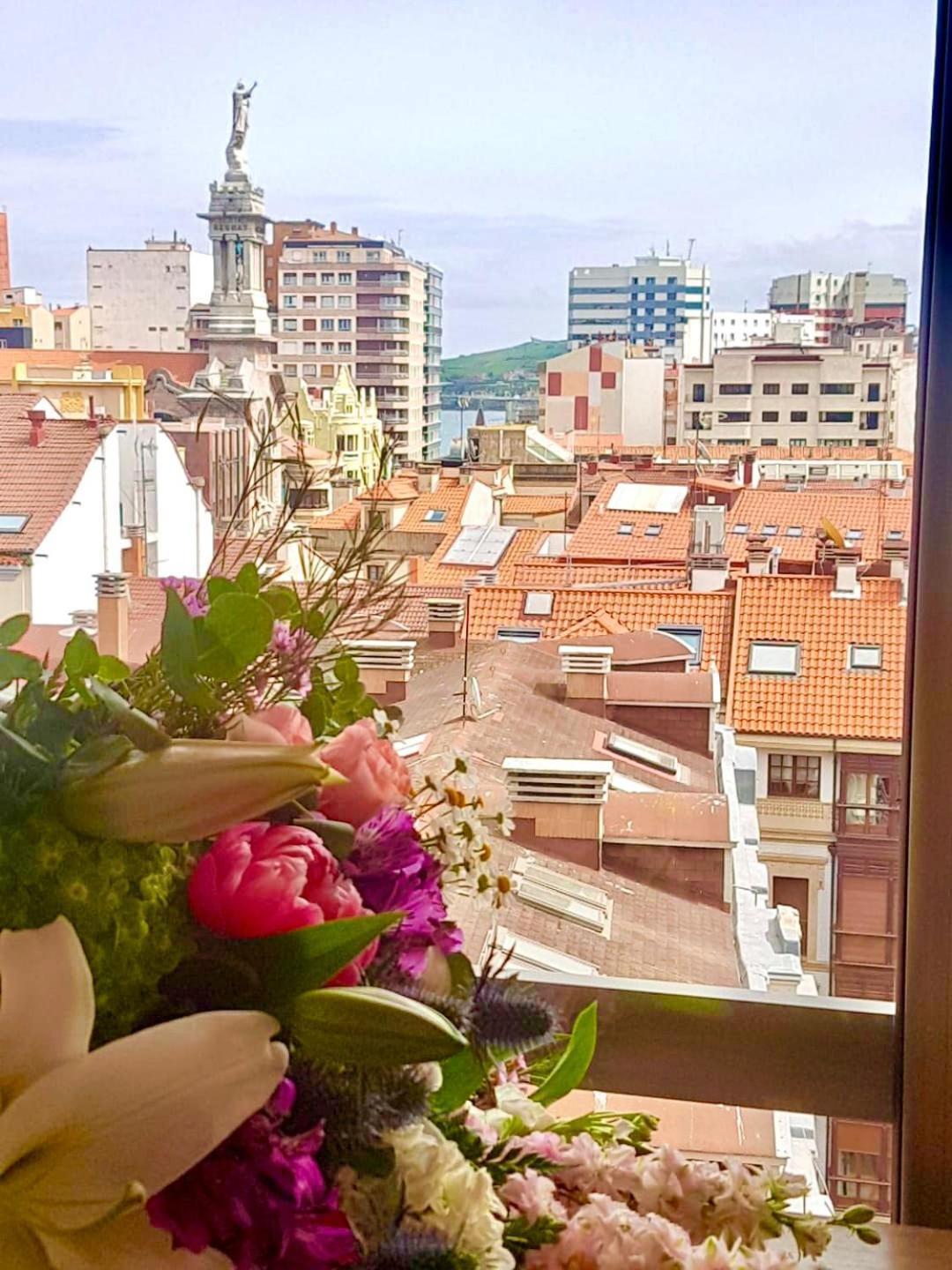 El Mirador Del Centro Appartement Gijón Buitenkant foto
